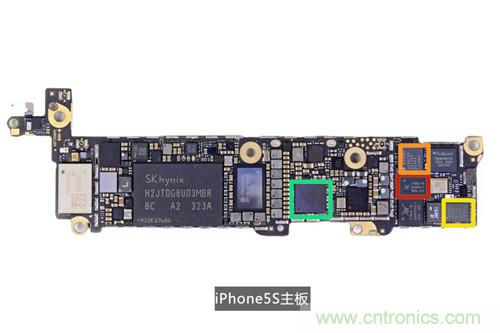 土豪金iPhone 5S拆解：內(nèi)部結(jié)構(gòu)升級(jí)，維修難度增加