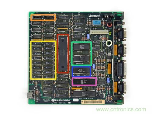 拆！古董級(jí)Macintosh 128K電腦