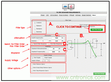 WEBENCH濾波器設計器重要模擬濾波器參數