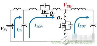 具寄生電感器和電容器的降壓型開關穩(wěn)壓器