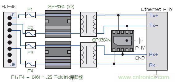 安防監(jiān)控系統的電路保護