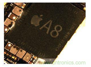 圖3 蘋果iPhone 6主板核心：A8處理器