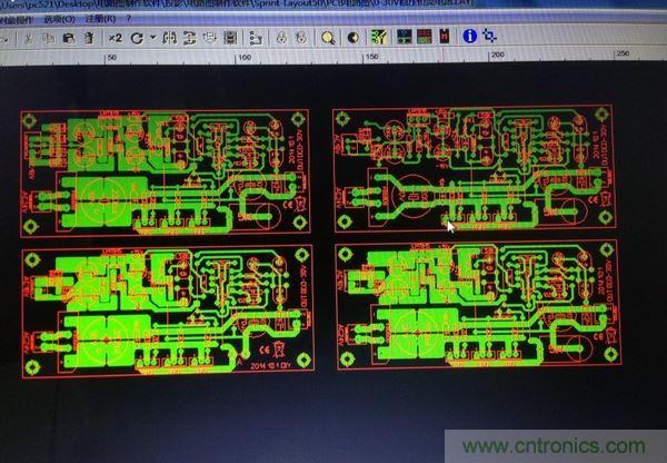 自己畫(huà)的PCB圖