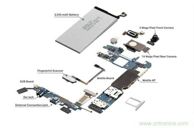 拆解三星Galaxy S6/S6 Edge，網(wǎng)友大呼“有料”！