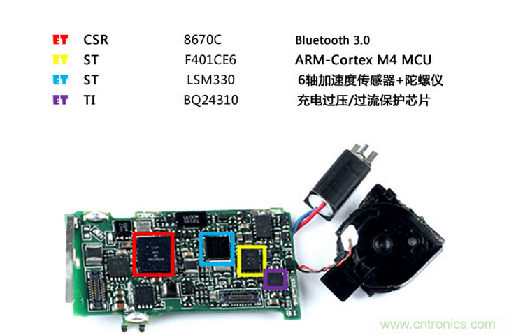 華為智能手環(huán)TalkBand B2拆解分析，時尚，輕便，觀感極好！