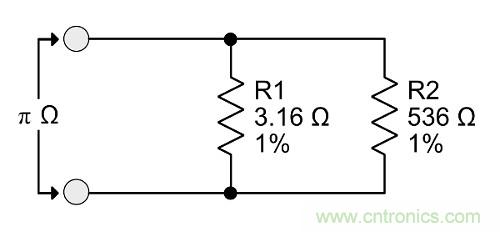 πΩ,1/(2π),eΩ等非標(biāo)準(zhǔn)電阻有哪些"妙用"？