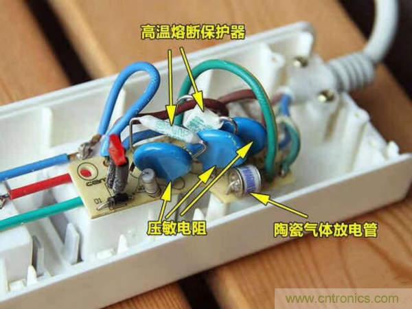 電源插座如何防雷？巧用壓敏電阻&陶瓷氣體放電管