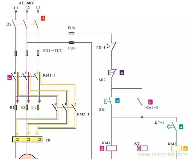 電阻器在電動機(jī)實(shí)現(xiàn)降壓和限流起到什么作用？