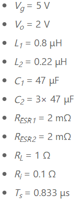 帶有次級(jí)LC濾波器的電流模式降壓轉(zhuǎn)換器的建模與控制