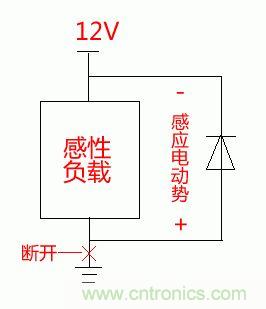 繼電器為何要并聯(lián)二極管