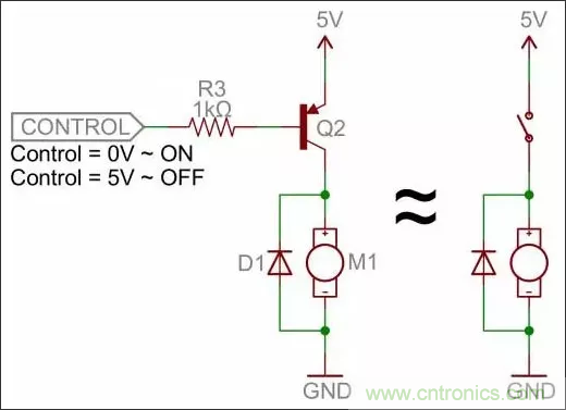 8張圖讓你徹底理解晶體管開關(guān)電路