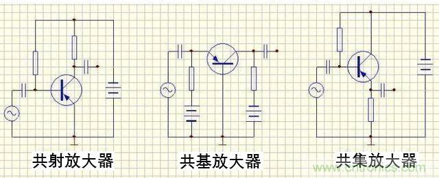 什么是共集、共基、共射放大器？如何分辨3類放大器