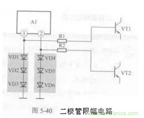 二極管限幅電路工作原理