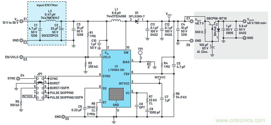 讓我們做一個超低噪聲、48 V、幻像麥克風(fēng)電源怎么樣？