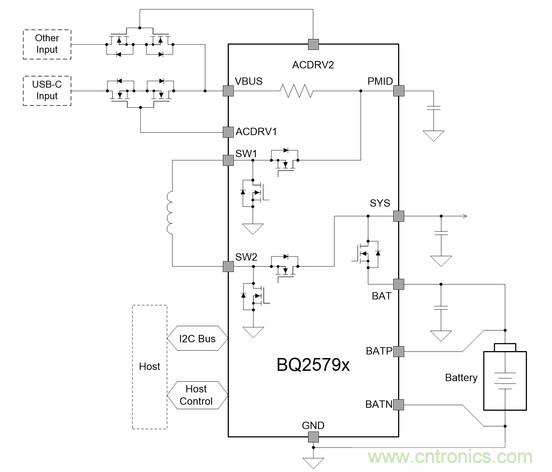 Buck-Boost集成電路提供更快的充電速度，更長的電池壽命