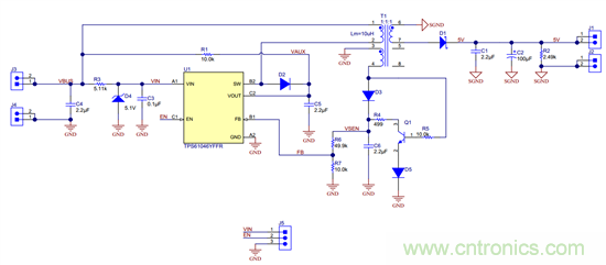 寬輸入電壓、高效率、5V&250mA輸出反激變流器設(shè)計(jì)