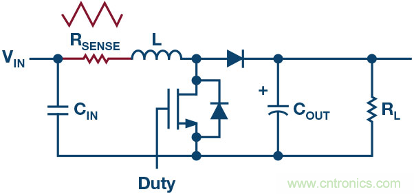 開關(guān)模式電源電流檢測(cè)——第二部分：何處放置檢測(cè)電阻