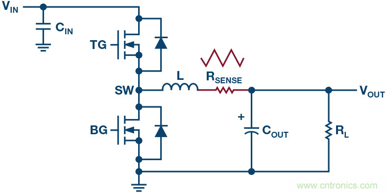 開關(guān)模式電源電流檢測(cè)——第二部分：何處放置檢測(cè)電阻