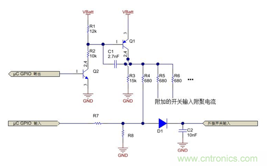 多開(kāi)關(guān)檢測(cè)接口：為實(shí)現(xiàn)更小型、更高效設(shè)計(jì)集成化功能