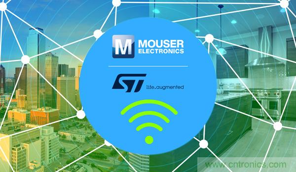 貿(mào)澤電子聯(lián)手STMicroelectronics推出全新內(nèi)容網(wǎng)站聚焦無線解決方案