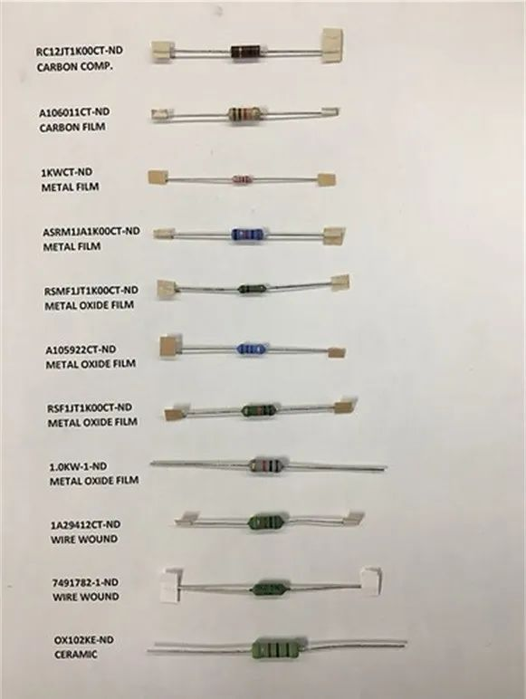 對照一下，你了解幾種電阻？