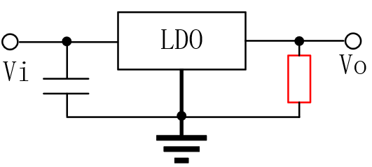 LDO輸出為什么并聯(lián)接地電阻？